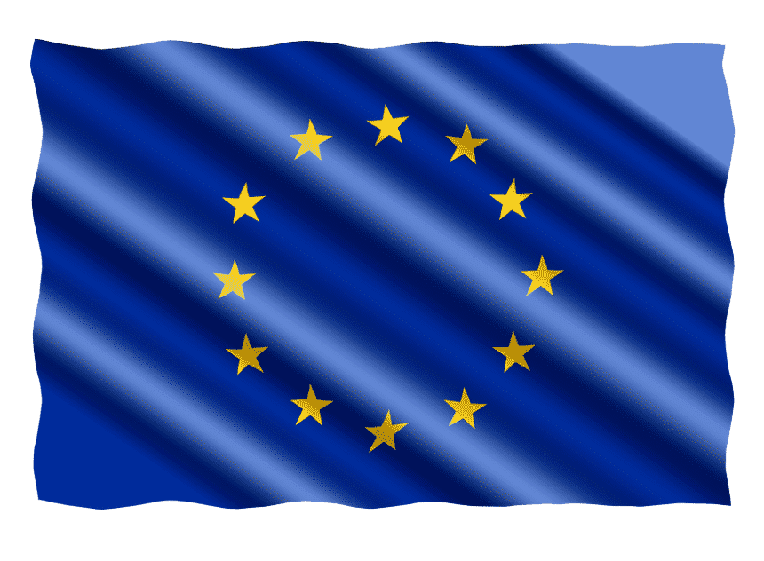 EU flag representing the Low Voltage Directive