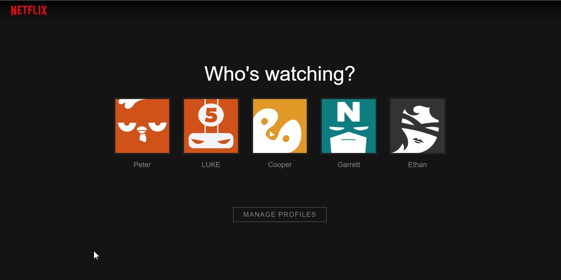 netflix who's watching screen